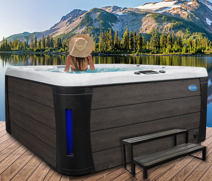 Calspas hot tub being used in a family setting - hot tubs spas for sale Lexington